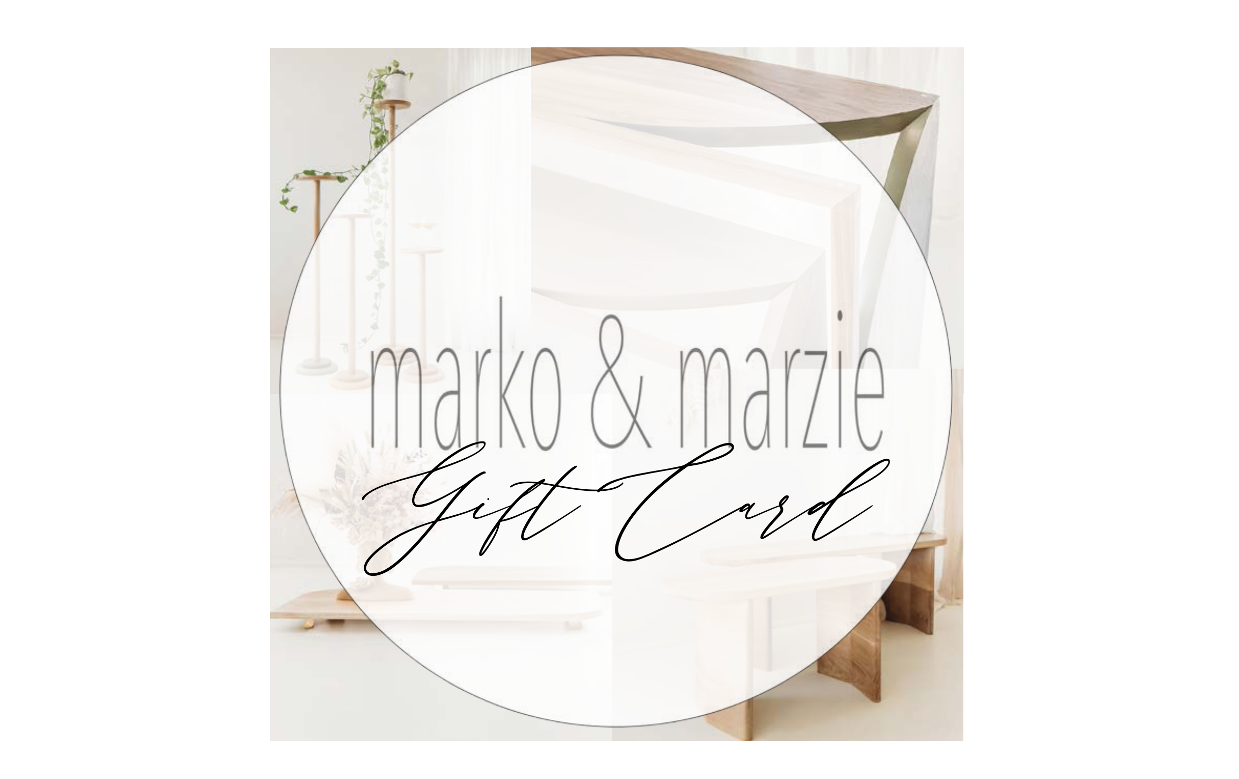 Marko & Marzie Gift Card